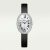 Cartier Women Baignoire Watch Small Model Quartz Movement in White Gold