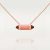 Cartier Women Les Berlingots De Cartier Necklace Medium Model Rose Gold