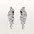 Cartier Women Les Oiseaux Libérés Earrings White Gold