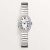 Cartier Women Mini Baignoire Watch Quartz Movement in Rhodiumized White Gold