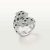 Cartier Women Panthère De Cartier Ring with 18K White Gold