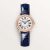 Cartier Women Ronde Louis Cartier Watch 29 mm Quartz Movement in Rose Gold-Navy