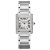 Cartier Women Tank Francaise Watch Medium Model Quartz Movement in Steel-Silver