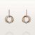 Cartier Women Trinity Earrings White Gold