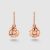 Chanel Women Extrait De Camélia Earrings in 18K Pink Gold