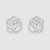 Chanel Women Fil De Camélia Earrings in White Gold-J2672