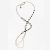 Chanel Women Long Necklace in Metal Glass Pearls and Strass