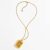 Chanel Women Long Pendant Necklace in Metal & Resin