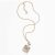 Chanel Women Long Pendant Necklace in Metal and Strass