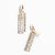 Ciondolo Chanel da donna in metallo e strass