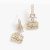 Ciondolo Chanel da donna in metallo e strass