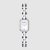 Chanel Women Première Ceramic Watch Quartz Movement in Steel-White