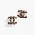 Chanel Women Stud Earrings in Metal & Calfskin