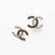 Chanel Women Stud Earrings in Metal and Strass