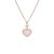 Chopard Women Happy Hearts Pendant in Rose Gold-Pink