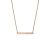 Chopard Women Ice Cube Necklace in Rose Gold