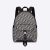 Dior Men Explorer Backpack Beige and Black Dior Oblique Jacquard