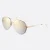 Dior Unisex NeoDior A1U Gold Mirrored Aviator Sunglasses