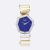 Dior Women GEM DIOR Ø 27 mm (1”) Steel Yellow Gold Lapis Lazuli and Diamonds