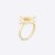 Dior Women Rêve D’infini Ring Gold-Finish Metal