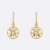 Dior Women Rose des Vents Earrings Yellow Gold-JRDV95057