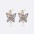 Dior Women Tribales Earrings Antique Silver-Finish Metal