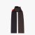 Fendi Men Scarves Multicolor Wool Scarf-Brown