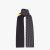 Fendi Men Scarves Multicolor Wool Scarf-Grey