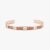 Fendi Women F Is Fendi Bracelet Pink-gold