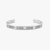 Fendi Women F Is Fendi Bracelet Silver-coloured