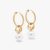 Fendi Women F Is Fendi Earrings Gold-coloured