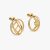 Fendi Women F is Fendi Earrings Gold-coloured with F is Fendi Motif