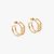 Fendi Damen Forever Fendi Ohrringe Goldfarben