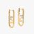 Fendi Women O’Lock Earrings Gold-colored