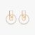 Fendi Women O’Lock Earrings Gold-coloured