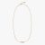 Fendi Women Signature Necklace Gold-colored