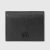 Gucci GG Unisex Leather Card Case Wallet Black Leather Double G Style ‎456126 17WEN 1000