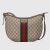 Gucci Unisex Ophidia GG Small Crossbody Bag Beige Ebony Soft GG Supreme Canvas Double G Style