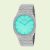 Gucci Women 25H Watch Quartz Movement 38 mm in Stainless Steel-Blue