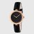 Gucci Women Diamantissima Watch Quartz Movement 32 mm in Rose Gold and Black PVD