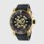 Gucci Women Dive Watch Quartz Movement 27 mm in Yellow Gold PVD-Black