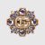 Gucci Women Double G Crystal Flower Ring