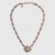 Gucci Women Double G Crystal Flowers Necklace