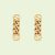 Gucci Women Earrings with Interlocking G in Yellow Gold-Toned Metal