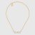 Gucci Damen-Halskette mit Buchstabenanhänger „Gucci“ – 774693J1D508031