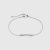 Gucci Women Link to Love Bracelet with Diamonds in White Gold