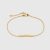 Gucci Women Link to Love Bracelet with ‘Gucci’ Bar in Yellow Gold