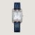 Hermes Women Cape Cod Watch Small Model Quartz Movement 31 mm in Steel-Navy