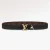 Louis Vuitton Unisex LV Pretty LV 30 MM Reversible Belt Black Brown Monogram Canvas Recto Side