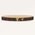 Louis Vuitton Unisex LV Pretty LV 30 MM Reversible Belt Monogram Canvas Quartz Leather